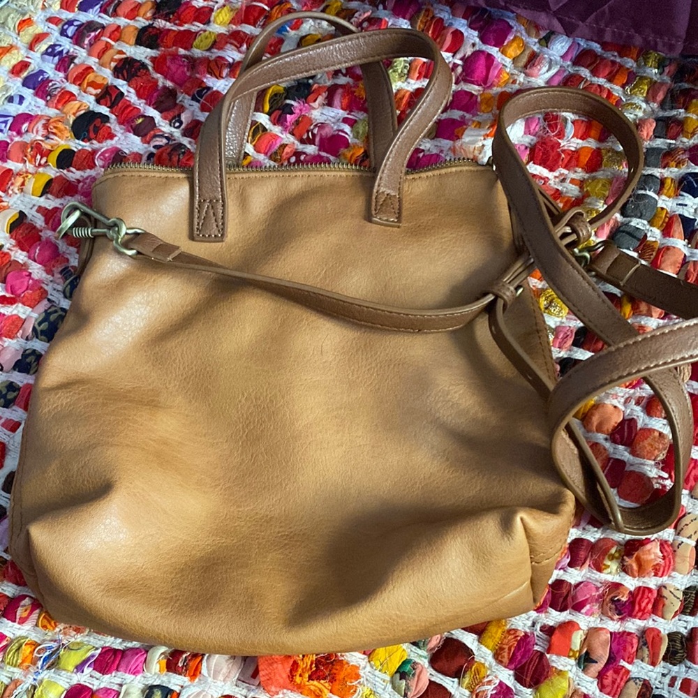 Antik kraft leather crossbody